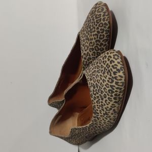 Lucky Brand Dellie Leopard Flats sz 7